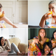 Ladies enjoy lady chips! (Photos, clockwise: Letizia Le Fur, Greta Engel, Ghislain and Marie David de Lossy, Morsa Images/Getty Images)